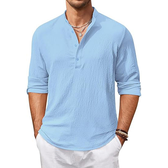 Men's Casual Shirts Long Sleeve T Shirts