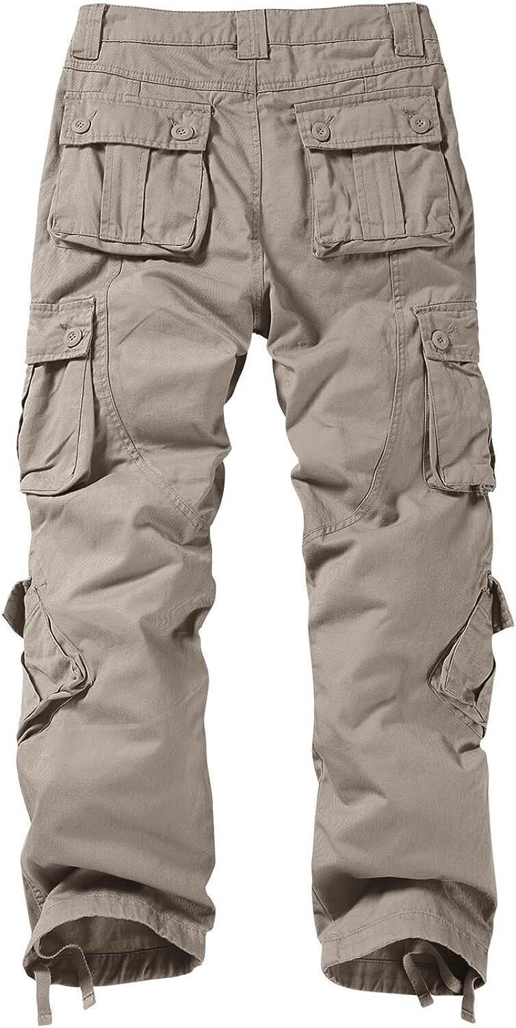 8 - Pack Match Men's Wild Cargo Pants
