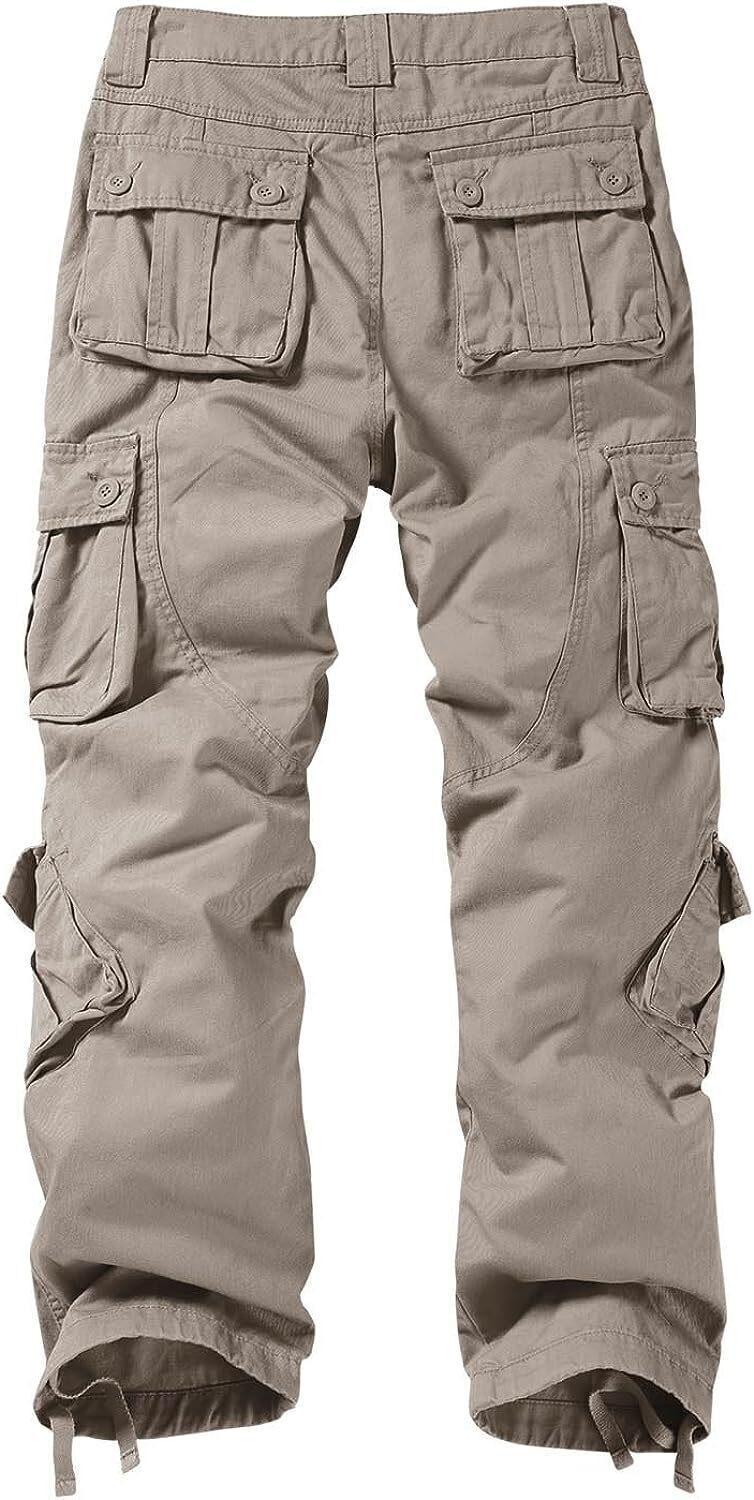 8 - Pack Match Men's Wild Cargo Pants