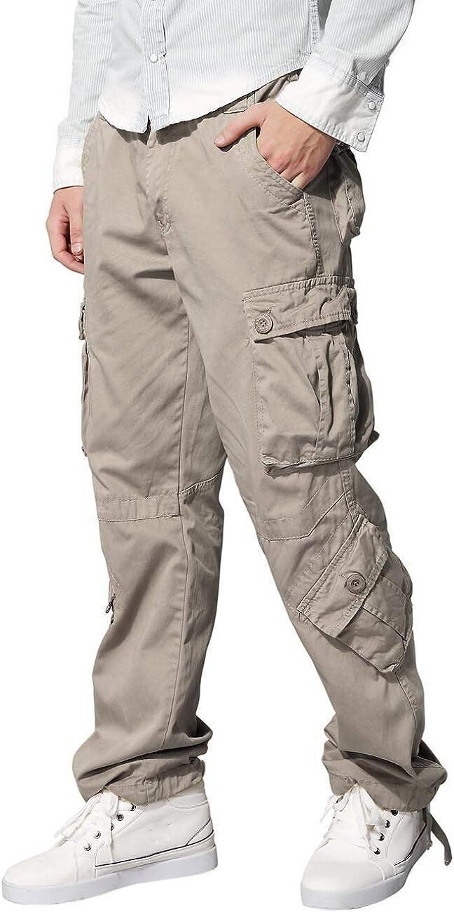 8 - Pack Match Men's Wild Cargo Pants