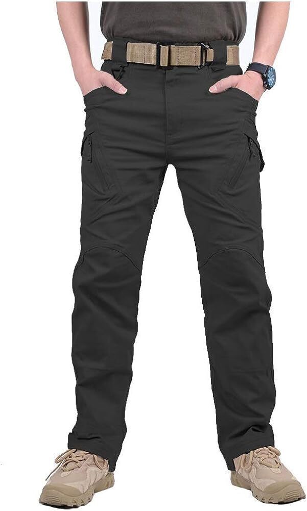 7-packs Men's Assault Tactical Pants Lightweight Cotton Outdoor Military Combat Cargo Trousers