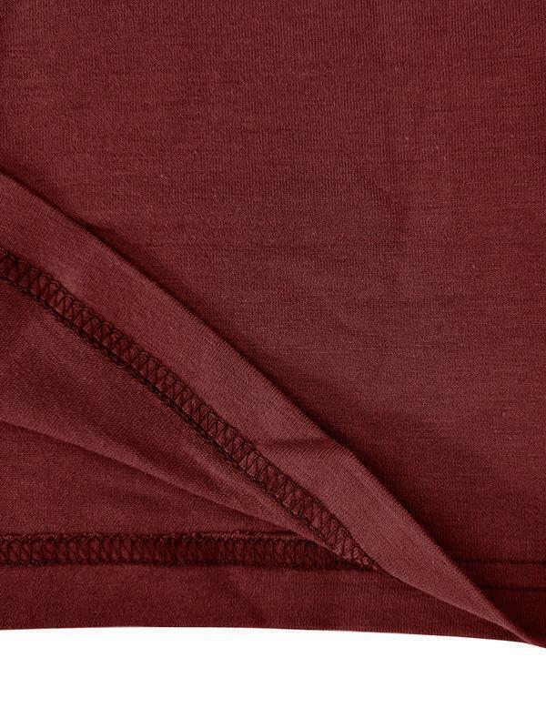 6-park Men's buttoned bottoming long sleeve henley shirt