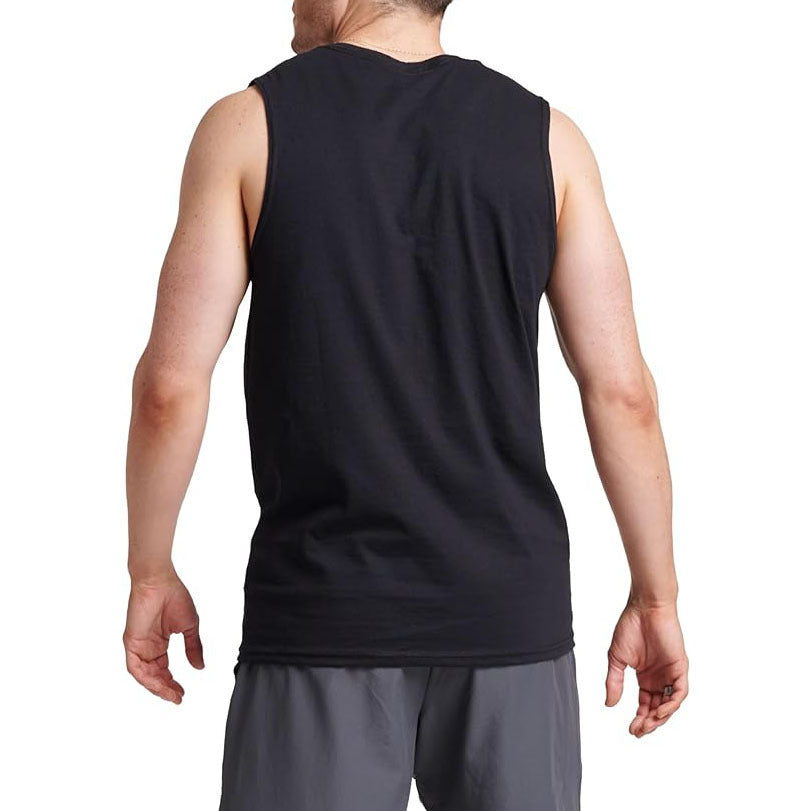 Cotton Blend Sleeveless Muscle Shirts