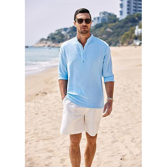 Men's Casual Shirts Long Sleeve T Shirts