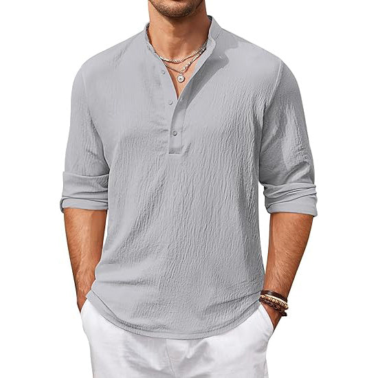 Men's Casual Shirts Long Sleeve T Shirts